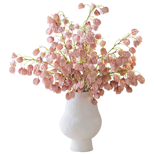 【掬涵】灯笼果仿真花高级逼真假花摆设高端干花仿生花艺客厅摆件