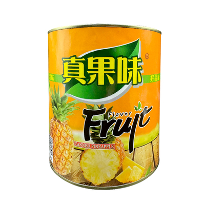 菠萝罐头真果味商用3kg糖水大罐