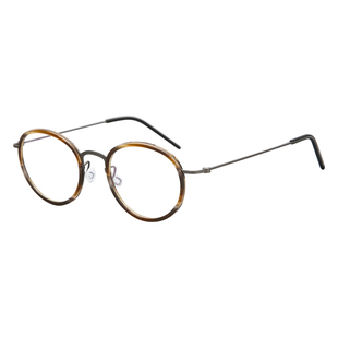 木川复古玳瑁超轻近视眼镜防蓝光专业网上配镜散光度数男女款5805