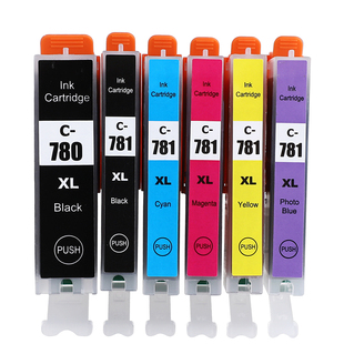 适用canon佳能750/751墨盒MG7170 mg7570 IP7270 8770 IX6870 6770 MX727 927 MG5570 5670 6370 6470打印机