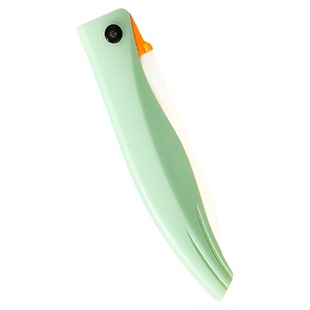 陶瓷水果刀便携折叠小刀旅行宿舍用学生家用不锈钢小刀随身多功能