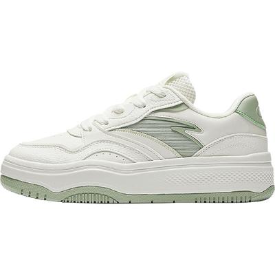 安踏街顽板鞋女休闲小白鞋运动鞋