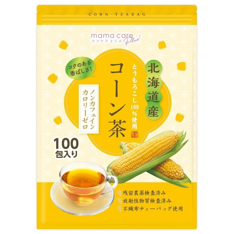 日本mama care北海道产无咖啡因烘焙玉米茶醇厚香气