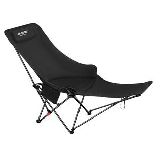 米客喵户外露营折叠椅2025新品便携午休躺椅野营轻便可调节月亮椅