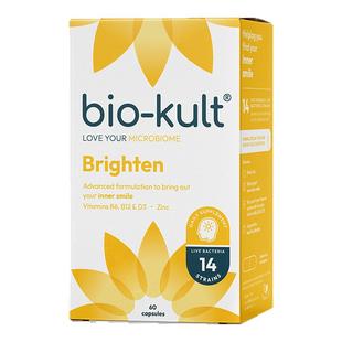 biokult百康百德开心菌益生菌缓解EMO焦虑英国进口两盒装