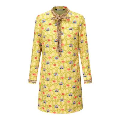 tanni撞色系带百搭显瘦连衣裙