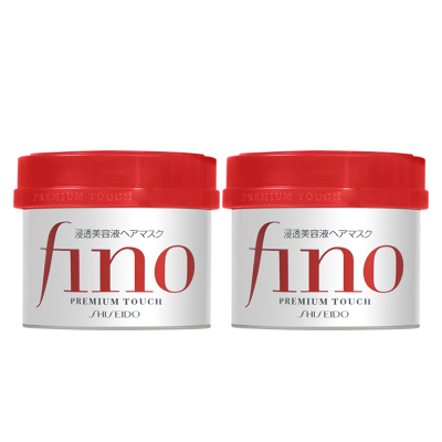 2瓶fino发膜资生堂护发素修护