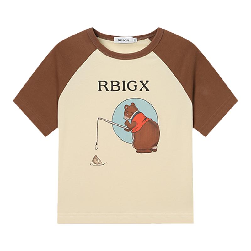 RBIGX瑞比克童装秋季宽松T恤