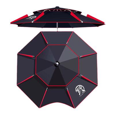 渔战将手杖雨伞防暴雨防晒遮阳伞