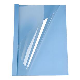 力晴a4热熔装订封套a5装订机皮纹标书封面合同透明文件封皮书本装订胶装成册1-60MM