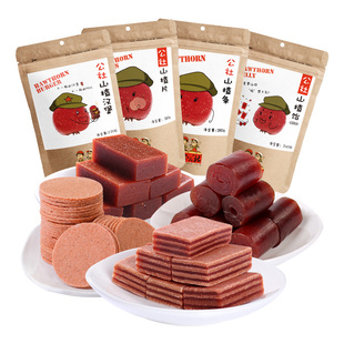 沂蒙公社山楂条片糕不添加天然山楂儿童纯手工零食散装袋装无糖精