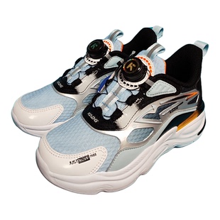 卡丁实体线下专柜非电商男童32-36码春秋双网纽扣运动鞋防臭矫正