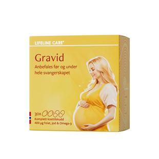 挪威lifeline care深海孕妇专用鱼油dha孕期叶酸复合维生素钙母婴