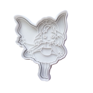 乐甜鱼鱼仙女糖霜饼干模具卡通儿童蛋糕装饰精灵蜗牛公主家用烘焙