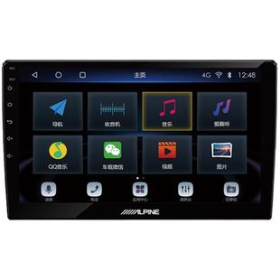 阿尔派中控显示器大屏hicar导航车载carplay车机倒车360全景影像