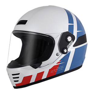 gsb复古头盔摩托车全盔男v73哈雷巡航街车骑行碳纤维机车头盔女3c