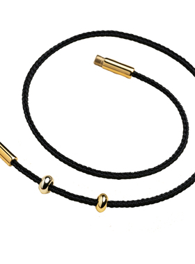 串珠手串黄金吊坠链子男女可用