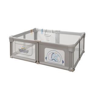 巧乐熊婴儿围栏爬爬垫一体客厅宝宝游戏防护栏地幼儿室内家用折叠