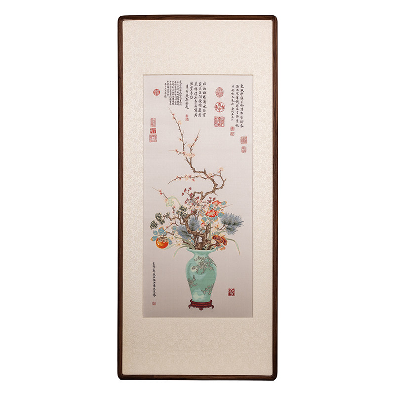 南京云锦研究所十全十美镜框
