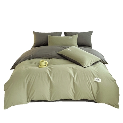 【加厚全棉磨毛】被套四件套