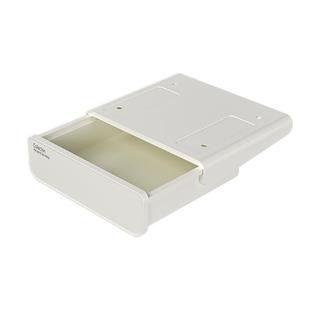 桌下隐形抽屉式收纳盒桌面宿舍书桌底文具整理盒免打孔隐藏神器