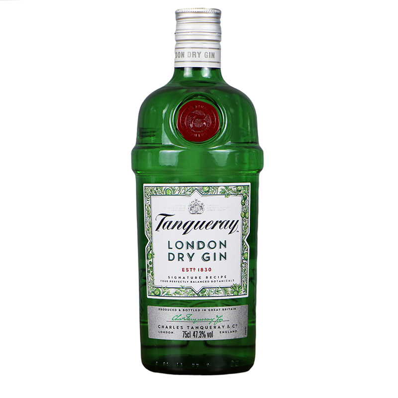洋酒TANQUERAY Gin添加利金酒 英国添加利杜松子酒 原装700ml