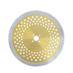 250/300多孔金刚石圆锯片波纹片 隔墙板花岗岩大理石材瓷砖切割片