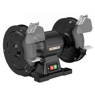 台式砂轮机小型电动沙轮磨刀机专用打磨机家用迷你工业级防护罩