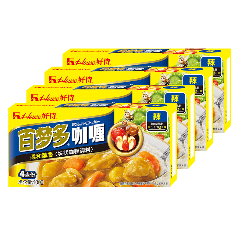 日式百梦多咖喱块好侍