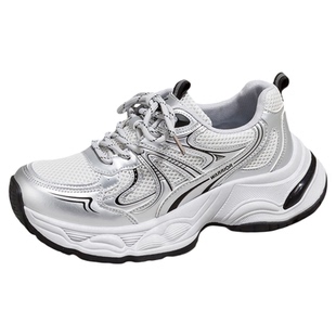 回力官方旗舰店女鞋银色老爹鞋女款2026新款春季鞋子女士运动鞋女