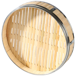 小竹蒸笼竹制小笼包饺子包子加深笼屉手工蒸屉盖沙县商用家用大号