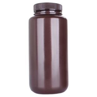 棕色避光瓶塑料试剂瓶HDPE聚乙烯塑料瓶分装瓶化学实验室密封瓶4