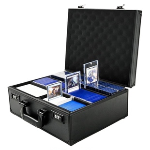 PTCG鉴定卡BGS球星卡手提箱PSA评级卡收纳箱哪吒卡套收纳盒卡夹盒