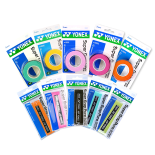 YONEX/尤尼克斯羽毛球拍手胶防滑吸汗带缠手柄绑带粘性薄款AC102