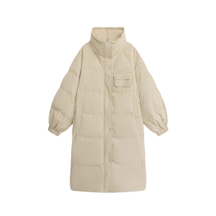 清仓轻松周末简约防风小个子冬女直播BDQ4RD0920白鸭绒加厚羽绒服