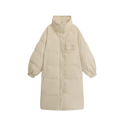 清仓捡漏商场同款高领长款羽绒服