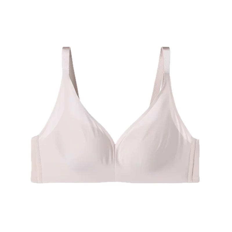 安莉芳薄款无钢圈无痕收副乳文胸