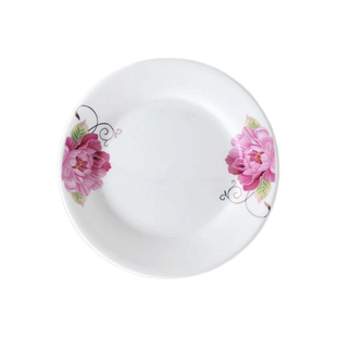 家用陶瓷盘小菜碟6英寸骨碟7英寸平盘碟子糕点盘西餐碟托碗盘吐骨