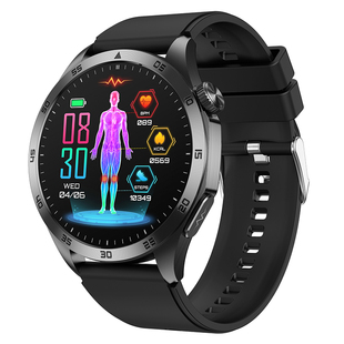 【NFC支付宝】VZVK高精度无创监测血糖血压尿酸血脂智能手表心率血氧心电图24小时动态检测量仪老人健康手环