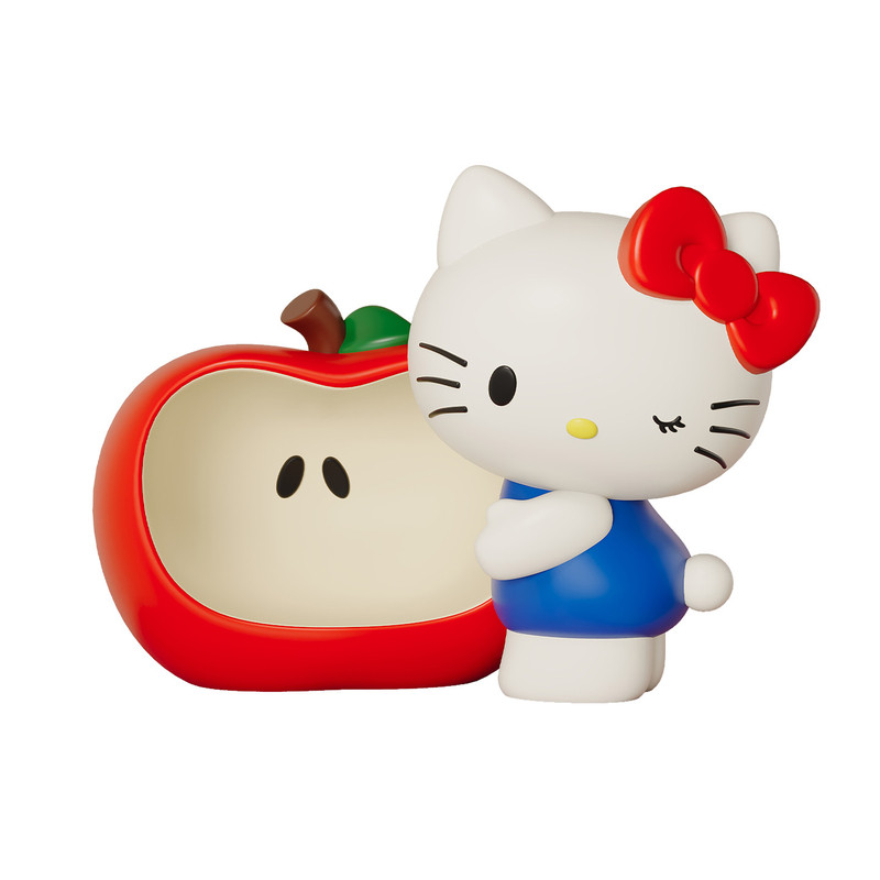 HelloKitty猫苹果钥匙收纳摆件客厅玄关装饰品收纳盒乔迁搬家礼物