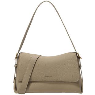 百丽包包女款新款真牛皮高级通勤单肩斜挎旅行小方包M8605DX5