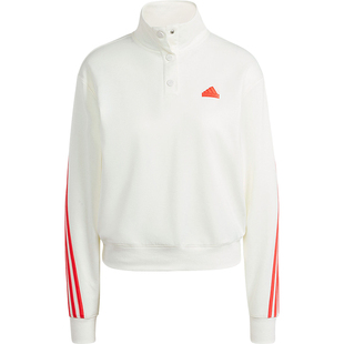 Adidas/阿迪达斯正品W ICONIC 3S TT 女士运动休闲卫衣IT4826