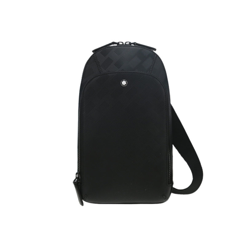 【自营】Montblanc/万宝龙六角白星徽标男士简约单肩斜挎包129971