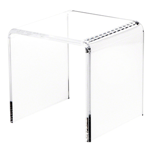 亚克力家用门口换鞋小凳子现代简约北欧创意浴室平板防滑矮凳包邮