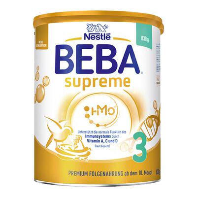 雀巢BEBA六种HMO婴儿奶粉3段830g