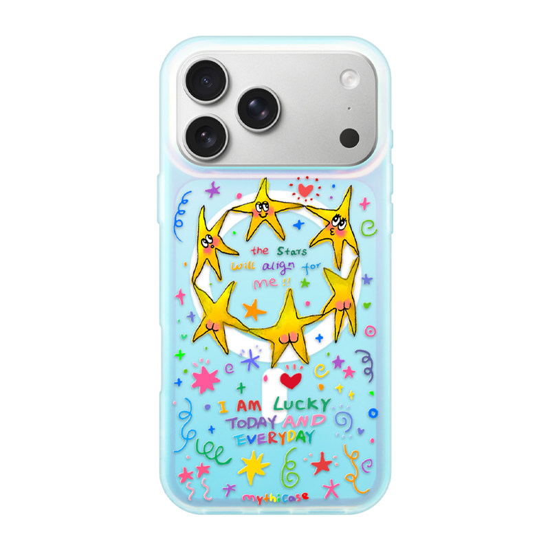 MythiCase by RICHBLACK 星星之歌mc187 镭射渐变磁吸手机壳 适用于iPhone17/18Pro