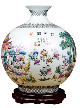 景德镇陶瓷器粉彩仿古中式复古