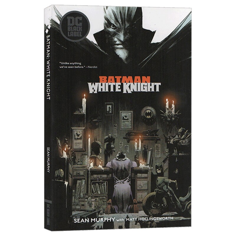 蝙蝠侠 白色光明骑士 英文原版 Batman White Knight DC黑标系列 白骑士 小丑 DC漫画英雄 正义联盟 英文版动漫漫画小说进口英语书