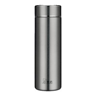 希诺304不锈钢保温杯大容量提环便携水杯男士带盖高档保暖保冷杯