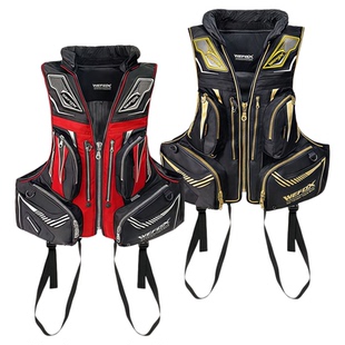 台湾威狐WEFOX救生衣多功能矶钓船钓海钓路亚钓鱼服马甲垂钓背心